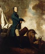 Sir Joshua Reynolds Count of Schaumburg Lippe oil